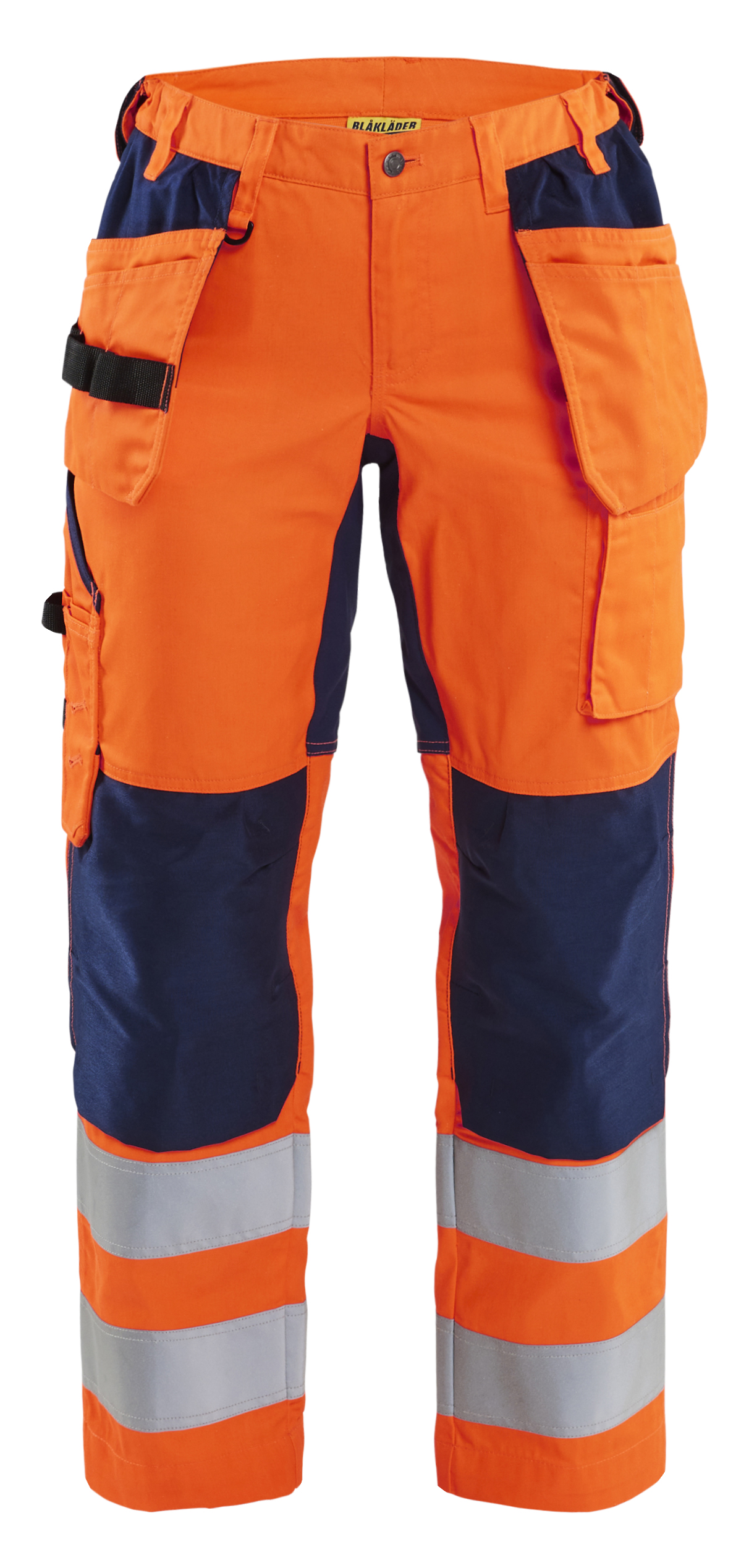 Damen High Vis Arbeitshose mit Stretch