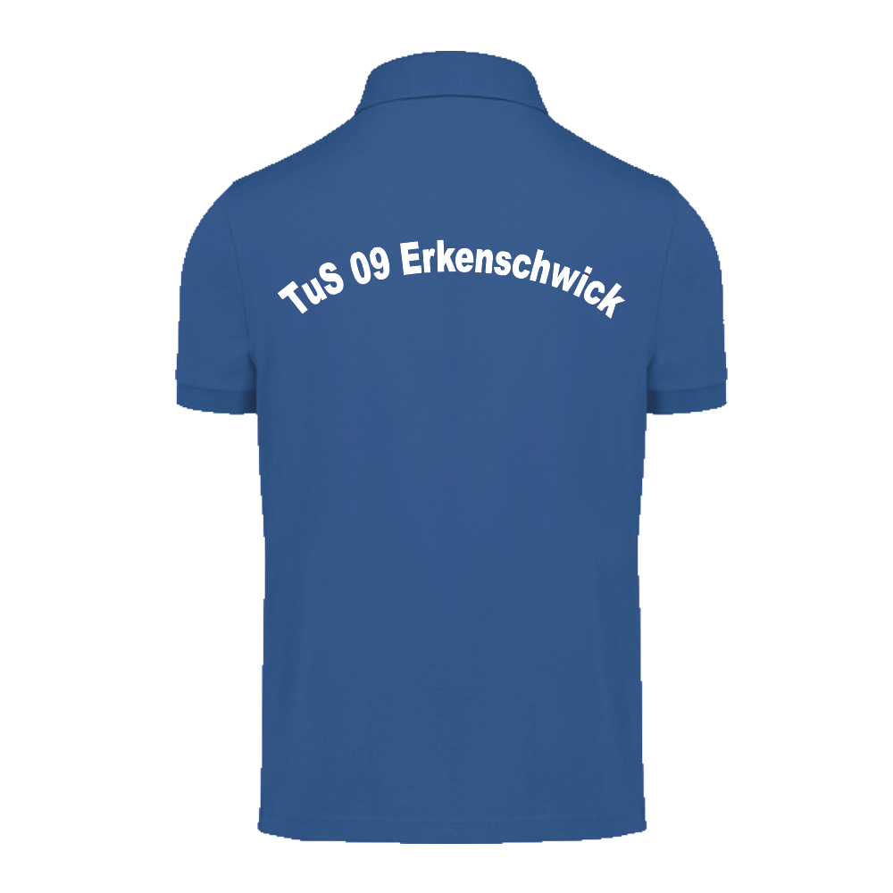 Herren Poloshirt, royal blau