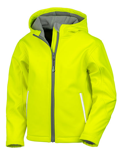 Junior TX Performance Hooded Soft Shell Jacket