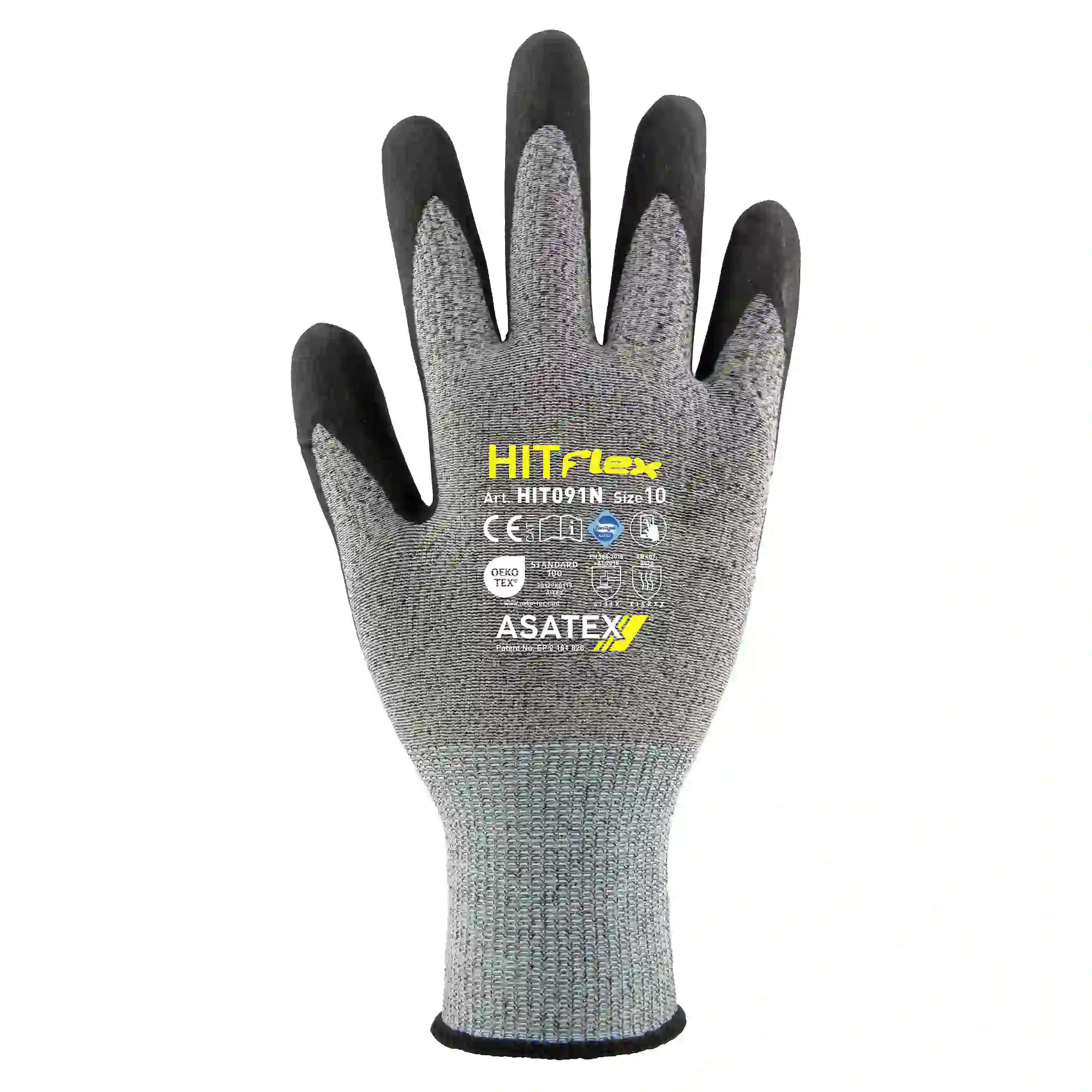 Feinstrickhandschuh HIT091N genoppt