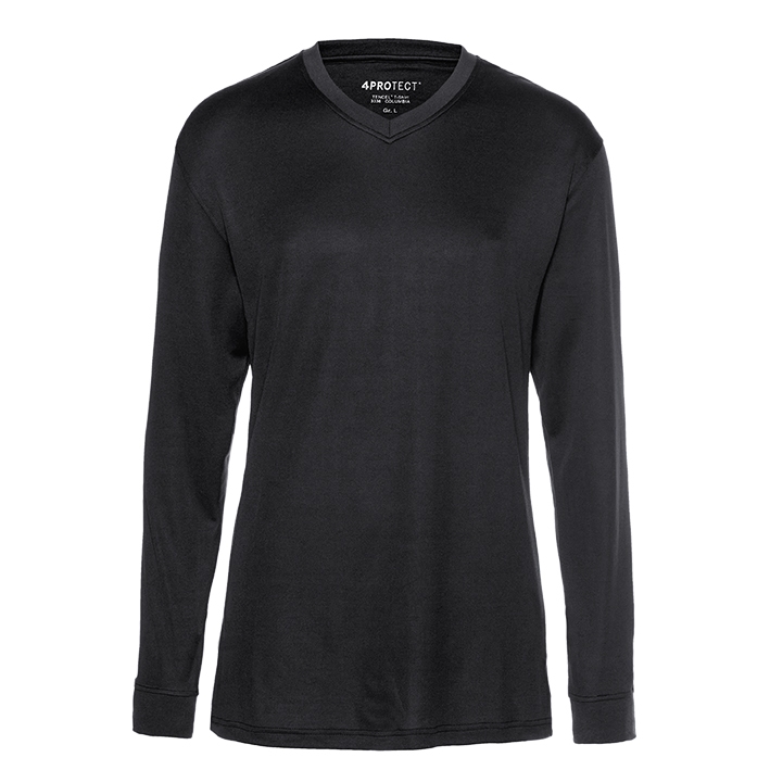 4PROTECT® UV-Schutz-Langarm-Shirt AUSTIN schwarz