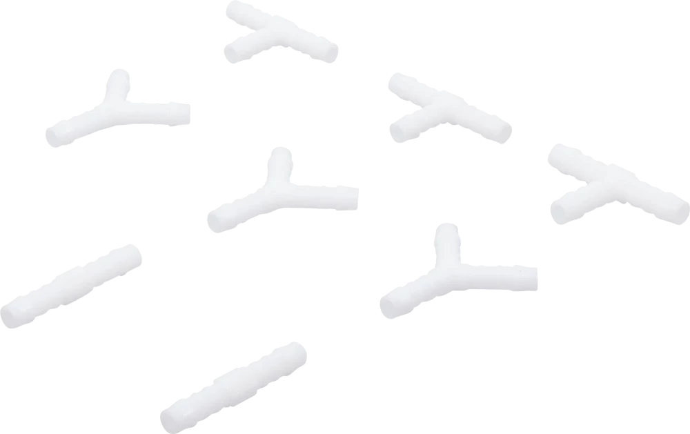 Schlauchverbinder-Sortimente, kraftstoffbeständig, 8 mm, 8 tlg.