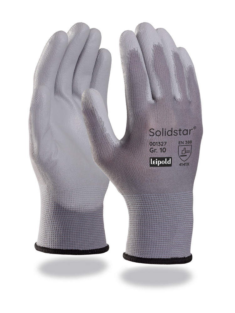 Solidstar® | Feinstrickhandschuh | PU-Beschichtung