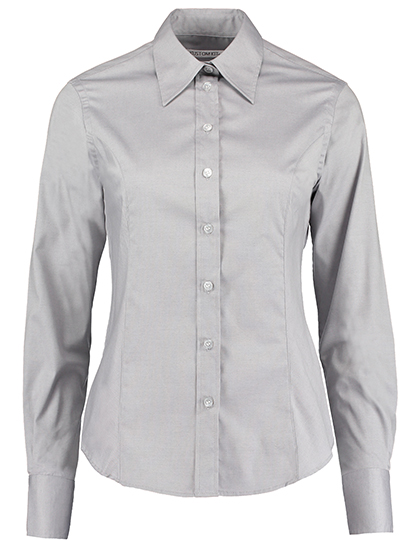 Hemd – Women´s Tailored Fit Corporate Oxford Shirt Long Sleeve