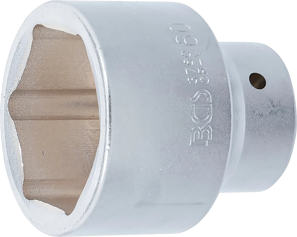 Steckschlüssel-Einsatz Sechskant, Antrieb Innenvierkant 25 mm (1"), SW 60 mm