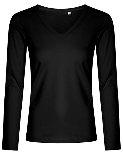 Women´s V-Neck T-Shirt Long Sleeve