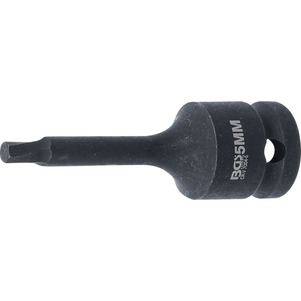 Schraubenausdreher, Antrieb Innenvierkant 12,5 mm (1/2"), für defekten Innensechskant 5 mm