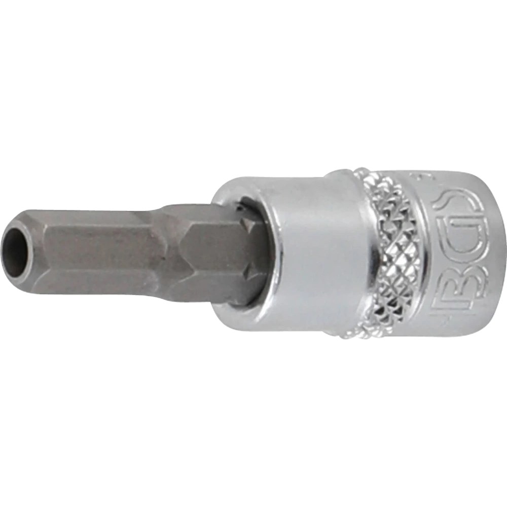 Bit-Einsatz, Antrieb Innenvierkant 6,3 mm (1/4"), Innensechskant mit Bohrung 5,5 mm