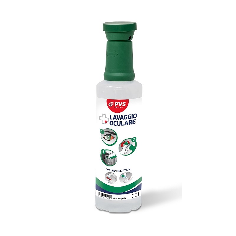 LEINA | Augenspülflasche mit Trichter | gefüllt | 500 ml
