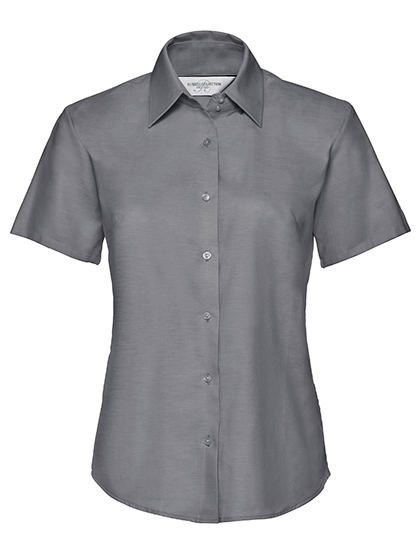Hemd – Ladies' Short Sleeve Tailored Oxford Shirt