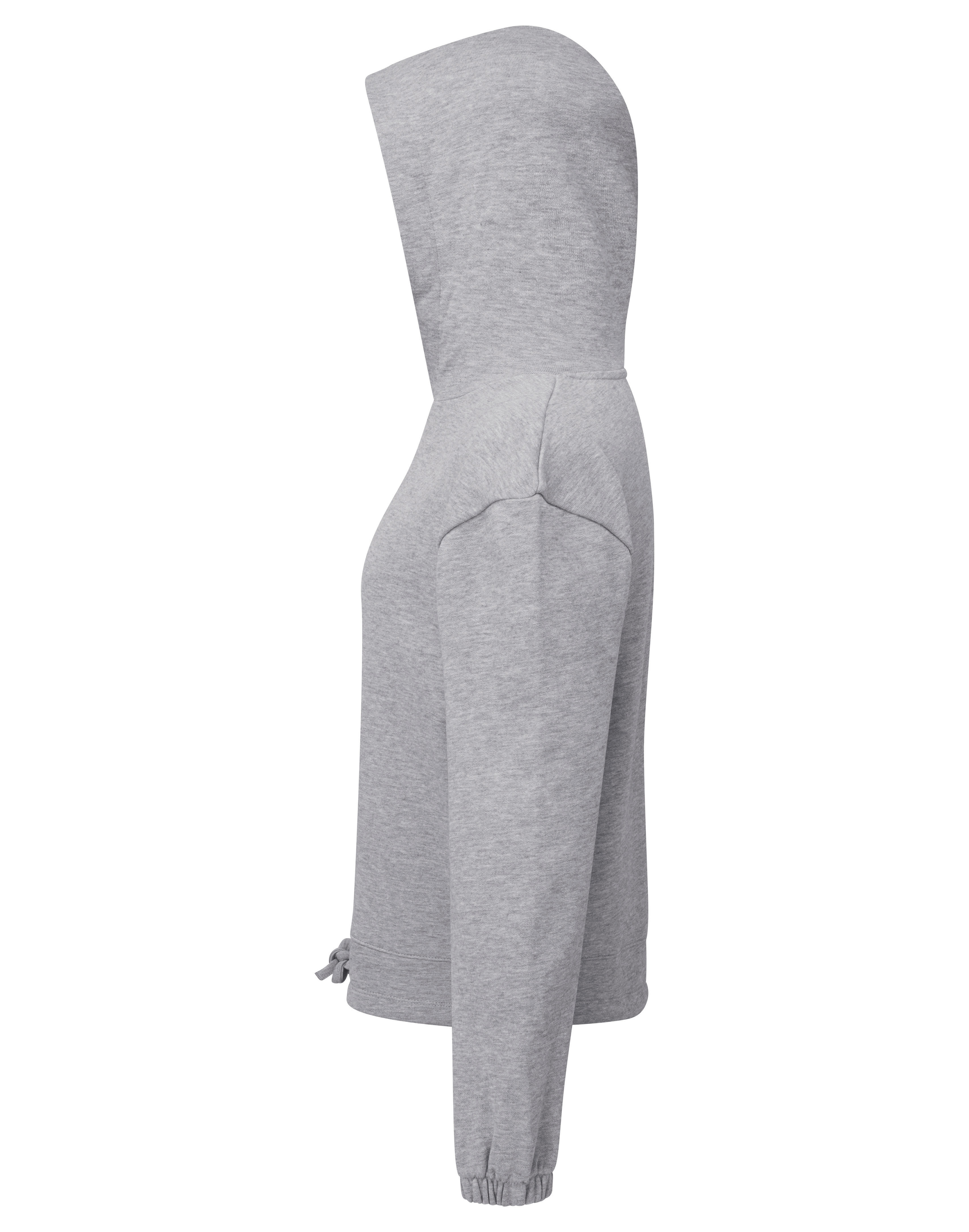 Kids Recycled Cropped Oversize Hoodie