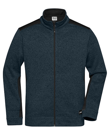 Men´s Knitted Workwear Fleece Jacket -STRONG