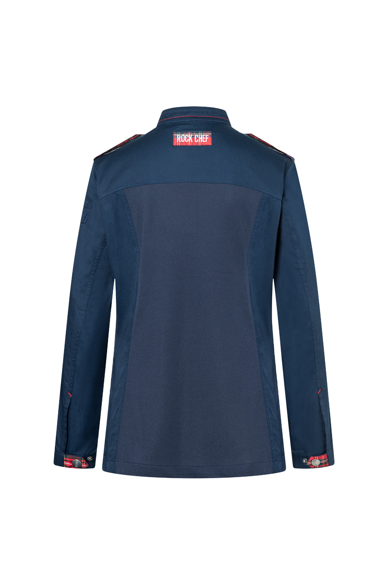 Long-Sleeve Women's Chef Jacket ROCKCHEF®-Stage2
