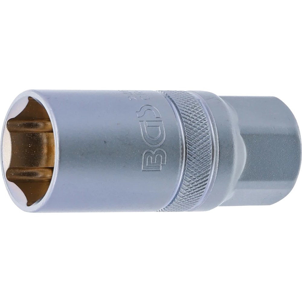 Zündkerzen-Einsatz mit Magnet, Sechskant, Antrieb Innenvierkant 12,5 mm (1/2"), SW 21 mm