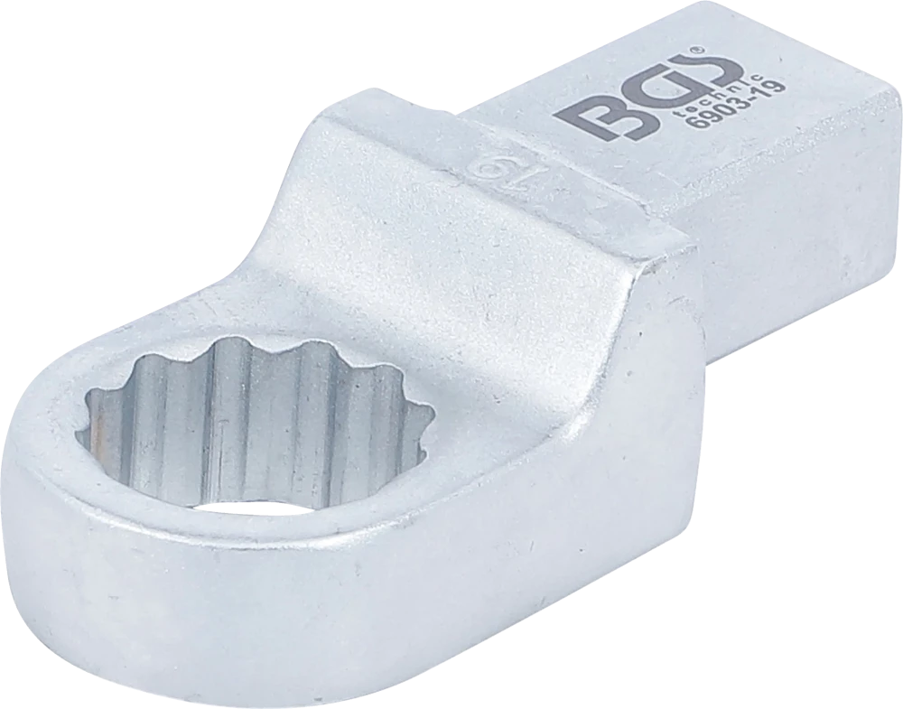 Einsteck-Ringschlüssel, 19 mm, Aufnahme 14 x 18 mm