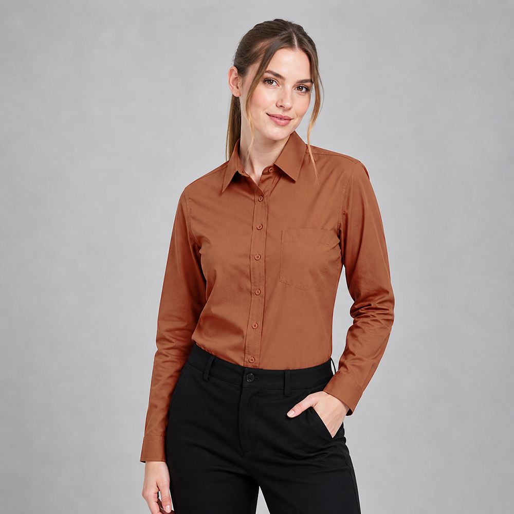 Damen Bluse langarm