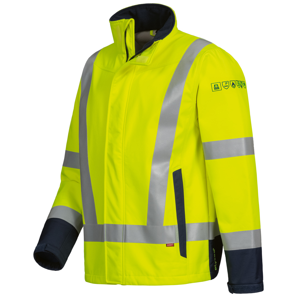 Multinorm-Warnschutz Softshell-Jacke Kaapo