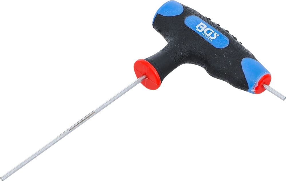 Schraubendreher mit T-Griff und seitlicher Klinge, Innensechskant 2 mm