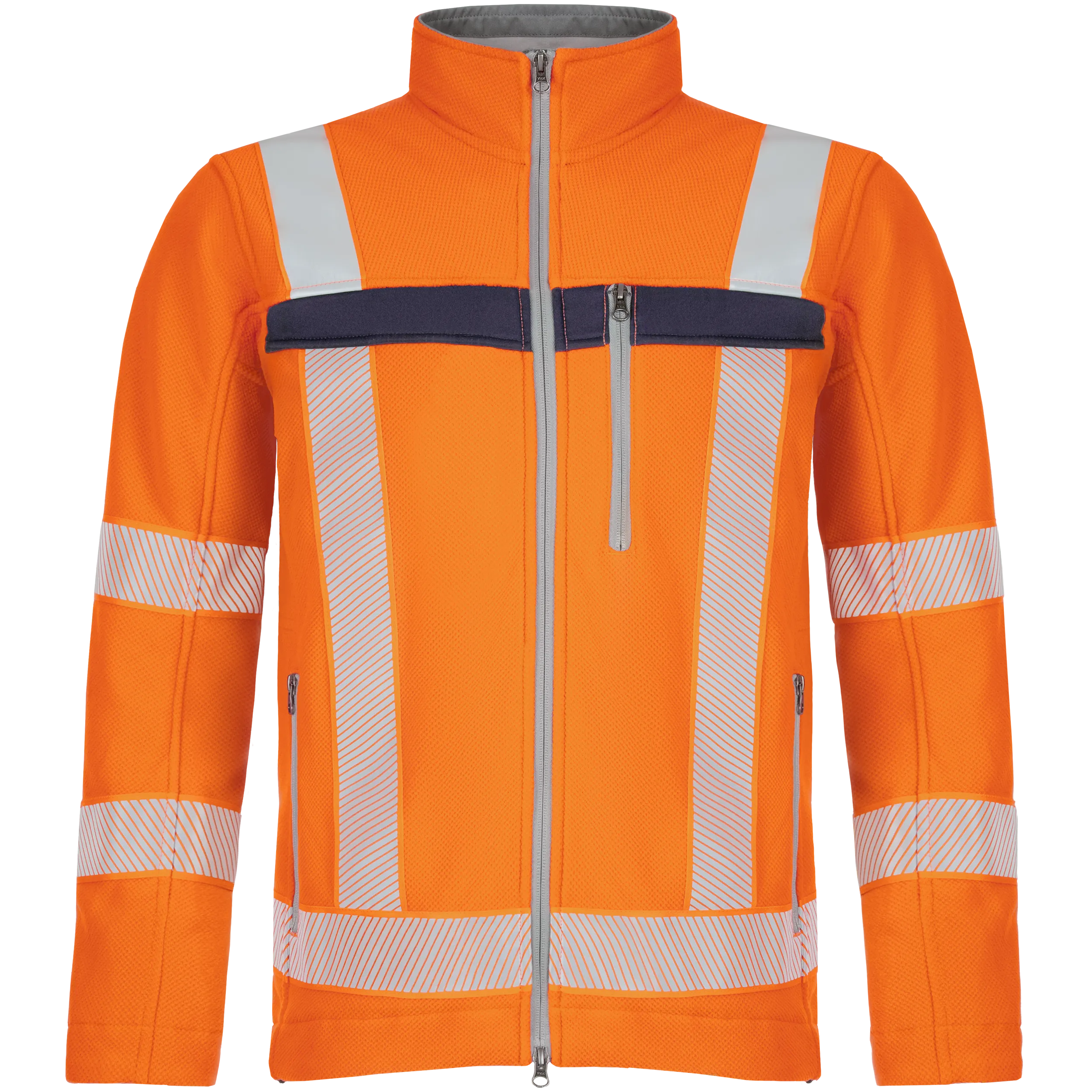 Fleecejacke "Allround-Warnschutz" mit PSA-Schutzklasse 3