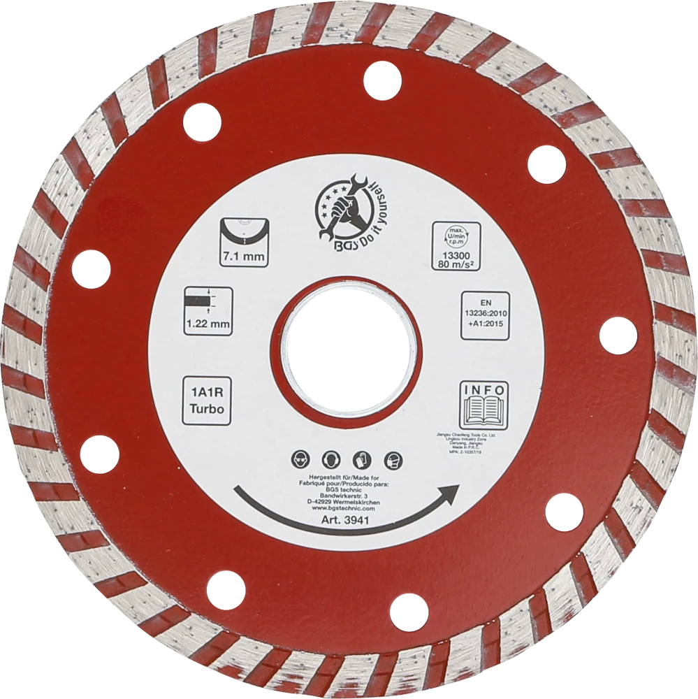 Turbo-Trennscheibe, Ø 115 mm