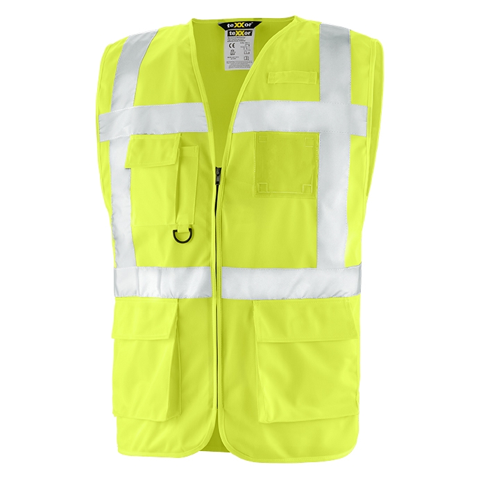 teXXor® Warnschutz-Weste DUNDAS leuchtgelb