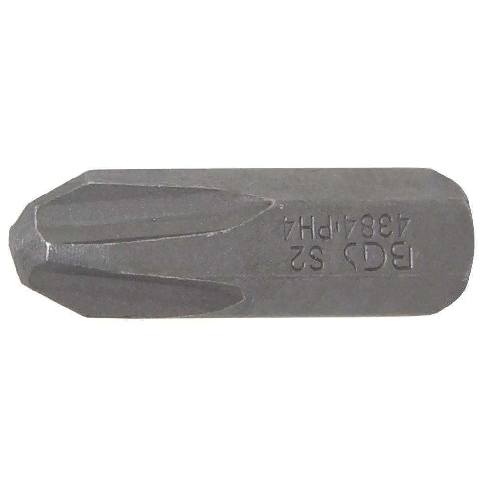 Bit, Länge 30 mm, Antrieb Außensechskant 8 mm (5/16"), Kreuzschlitz PH4