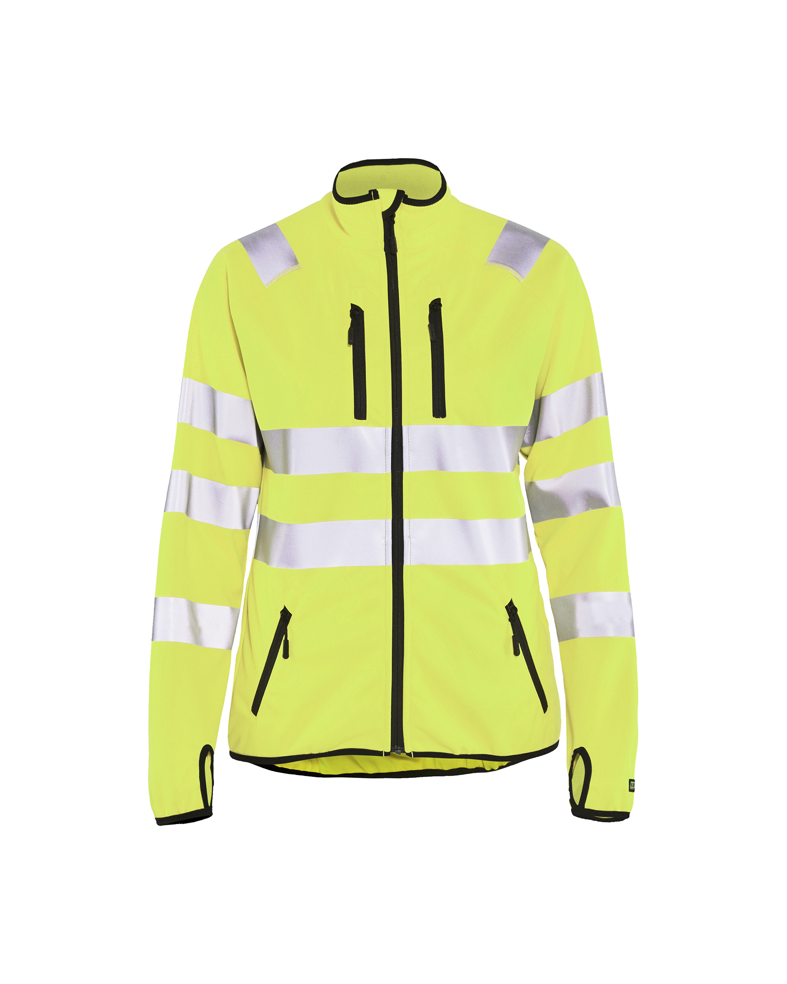 Damen High Vis Softshell Jacke