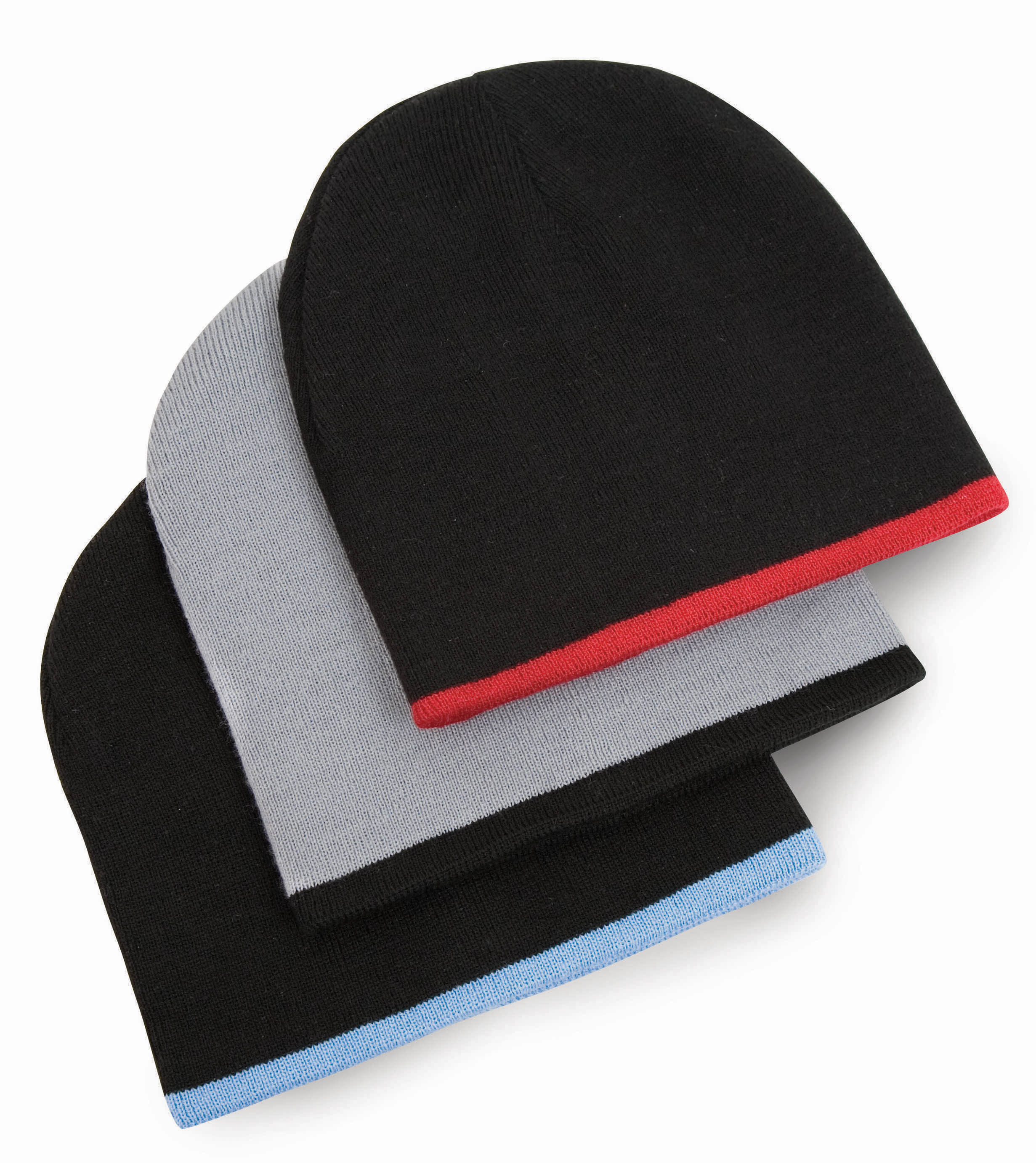 Soft Feel Cuffless Reversible Beanie
