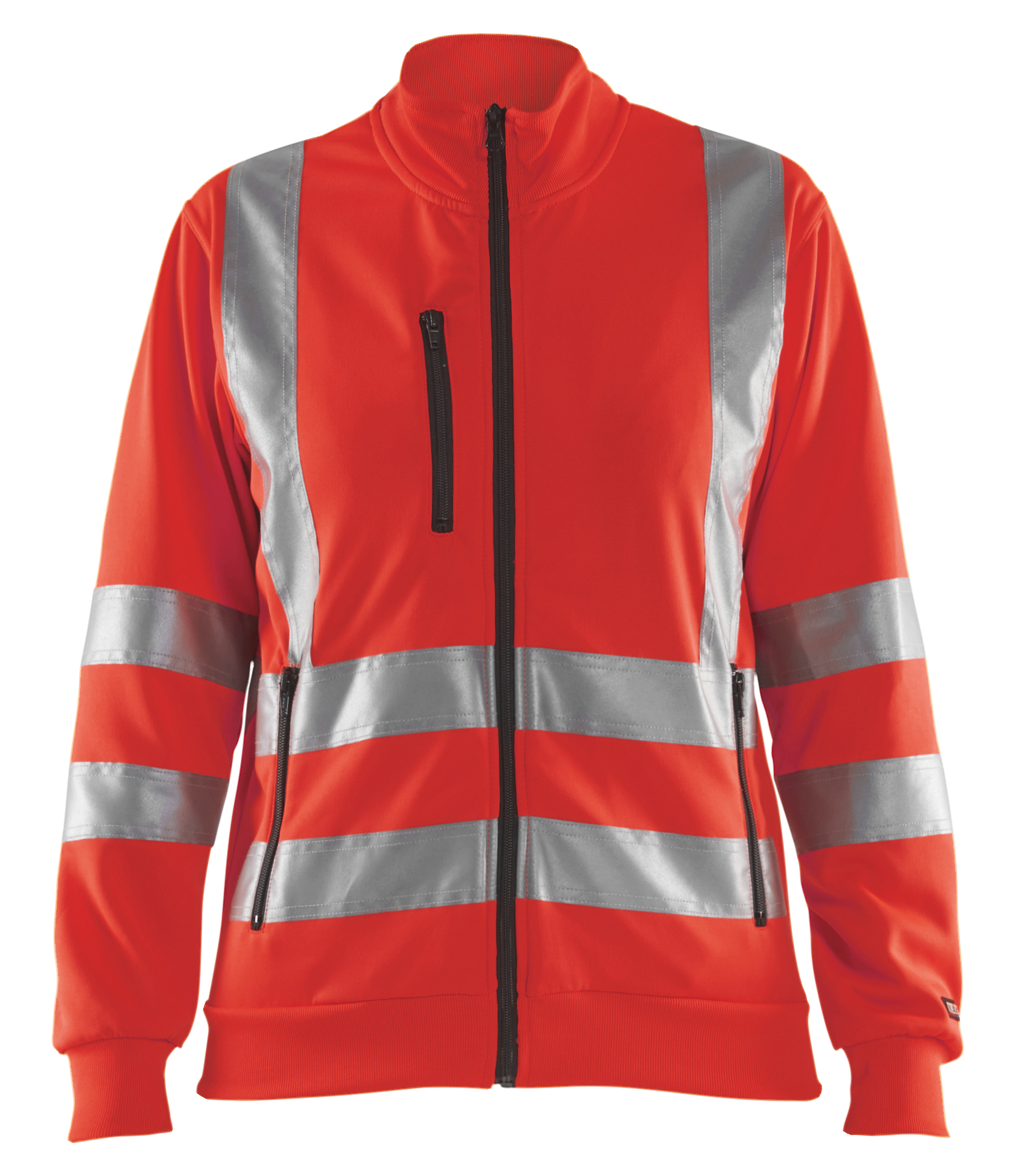 Damen High Vis Sweatjacke