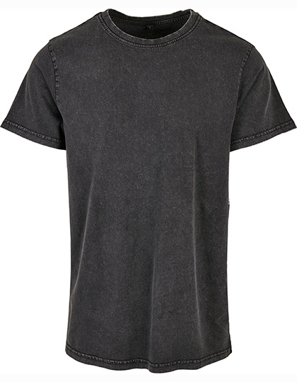 T-Shirt – Acid Washed Round Neck Tee