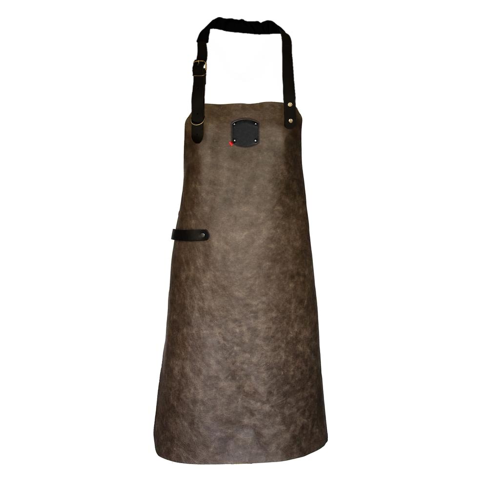 Leder-Latzschürze B 60 x L 82 cm