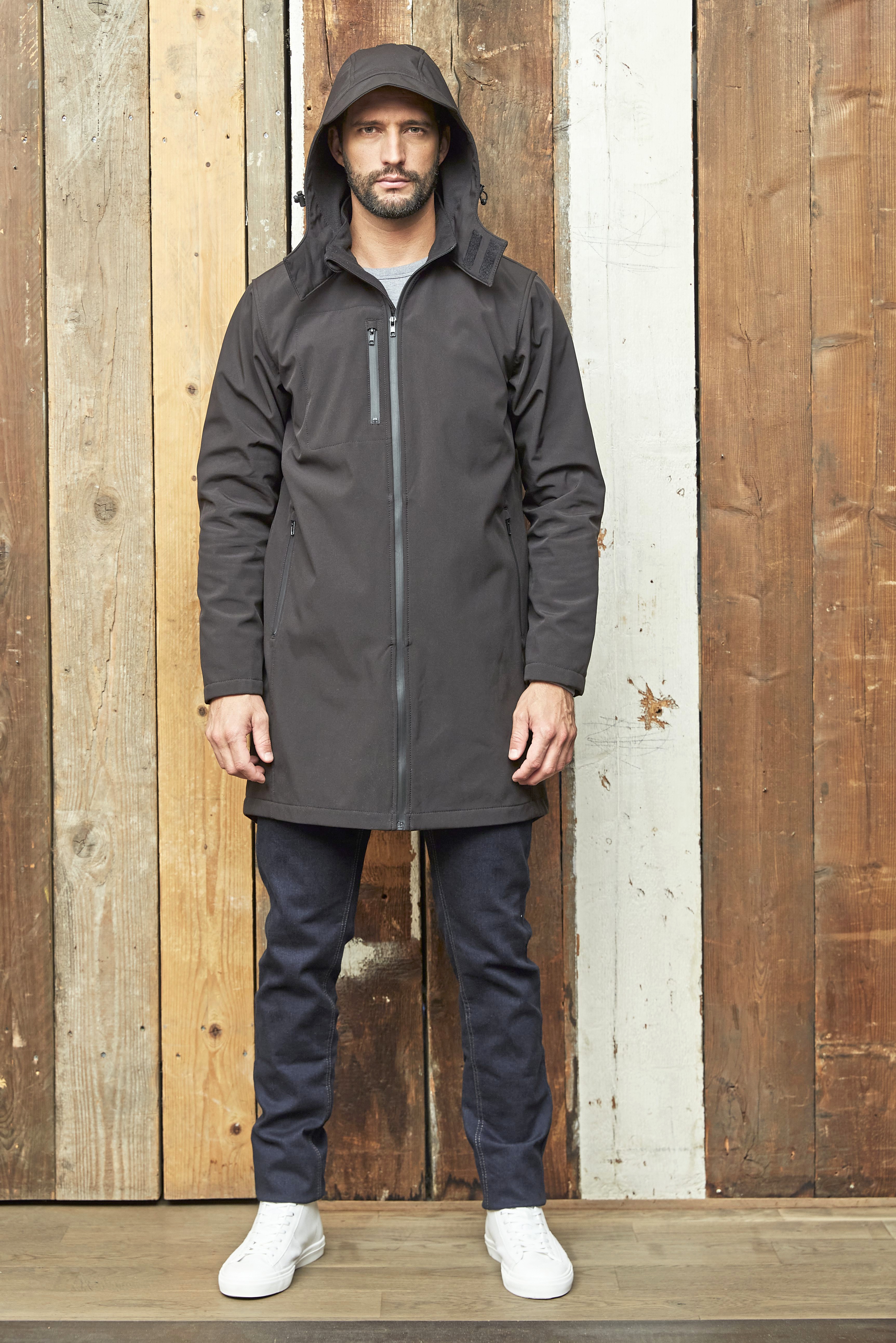 Jacke – Men´s Long Softshell Coat Achille