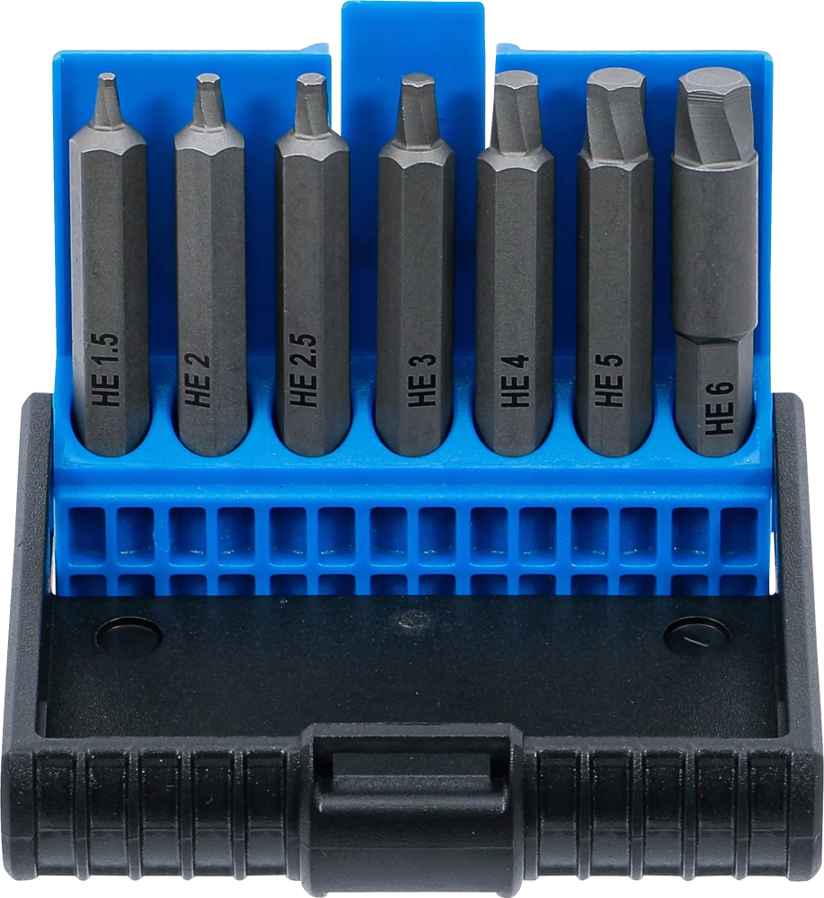 Schraubenausdreher-Satz, für defekten Innensechskant 1,5 - 6 mm, 7-tlg.