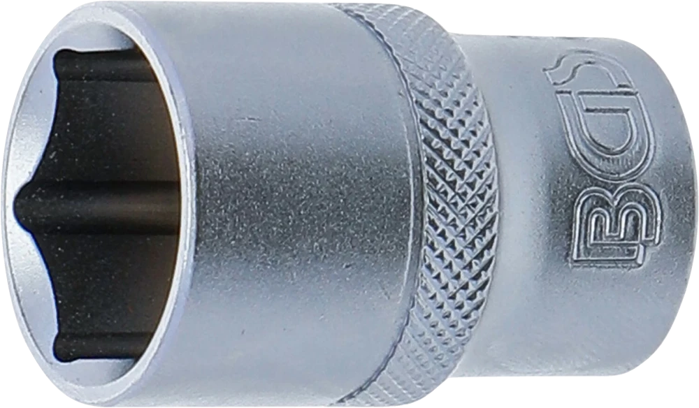 Steckschlüssel-Einsatz Sechskant, Antrieb Innenvierkant 12,5 mm (1/2"), SW 19 mm