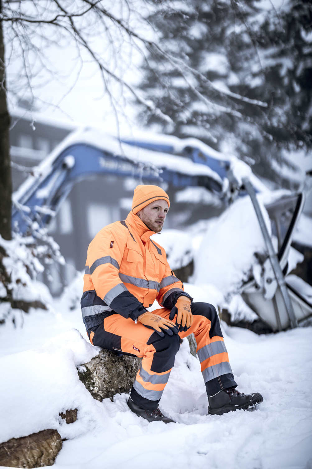 Pilotenjacke MOTION TEX VIZ Warn-Pilotenjacke