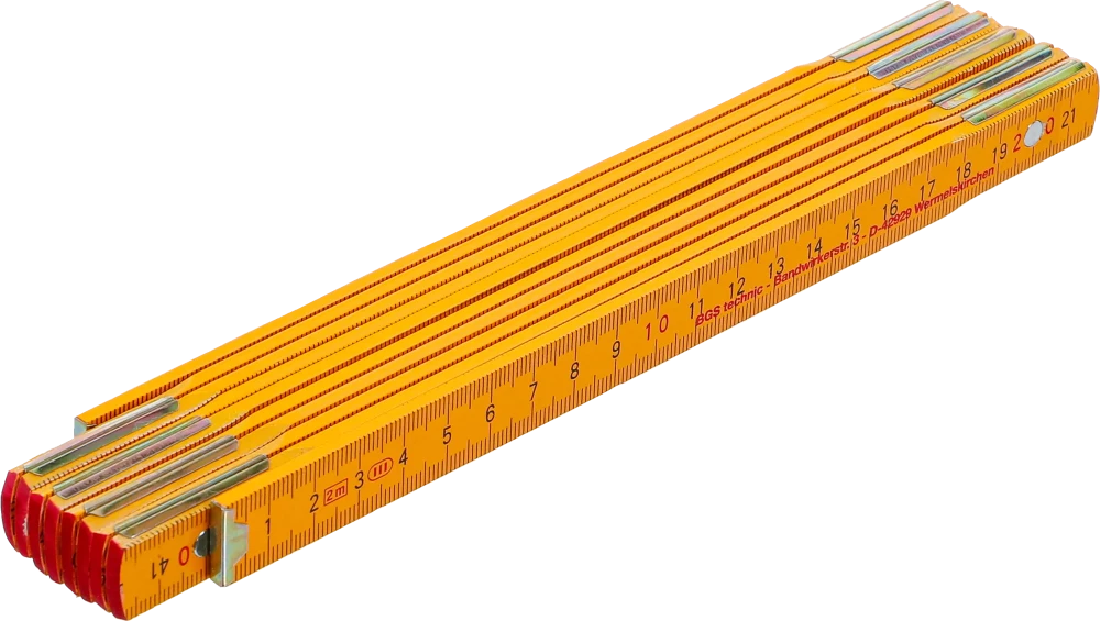 Holz-Gliedermaßstab, 2 m