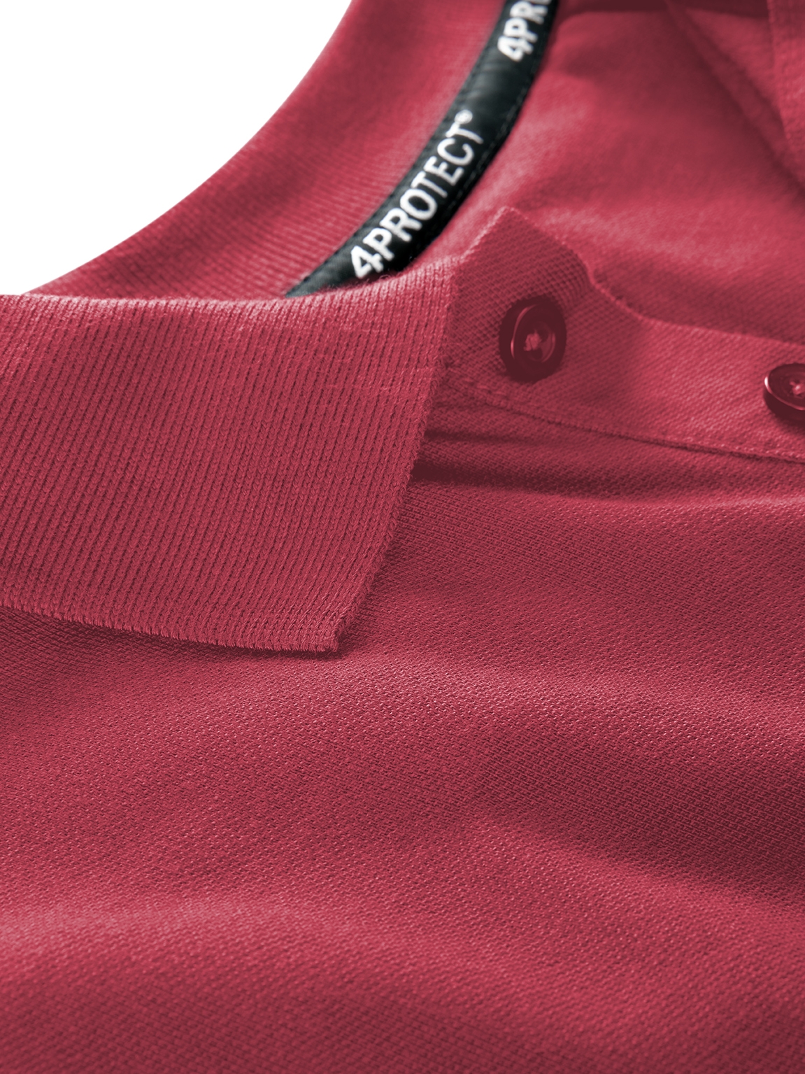 4PROTECT® Polo-Shirt Damen rot