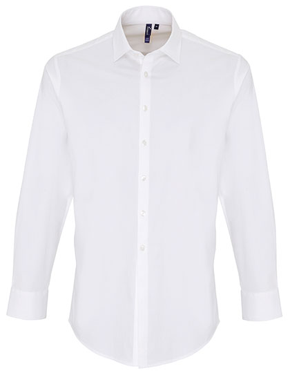 Hemd – Men´s Stretch Fit Poplin Long Sleeve Cotton Shirt