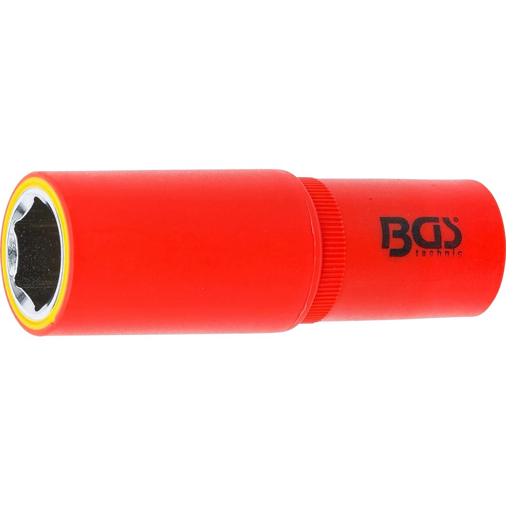 VDE-Steckschlüssel-Einsatz Sechskant, Antrieb Innenvierkant 12,5 mm (1/2"), SW 18 mm