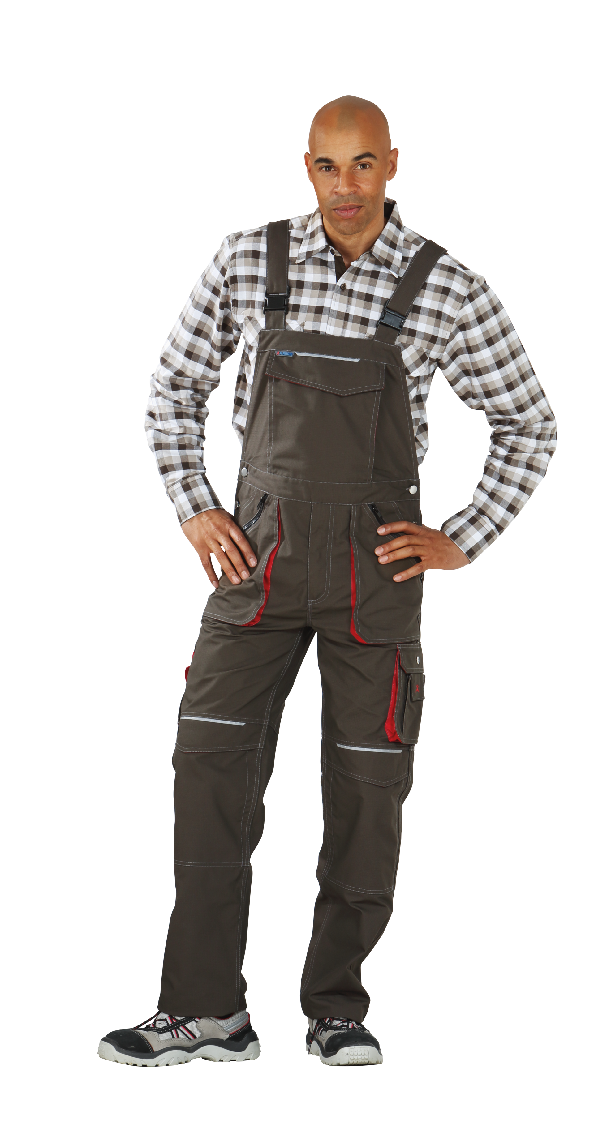 PLANAM Latzhose Basalt
