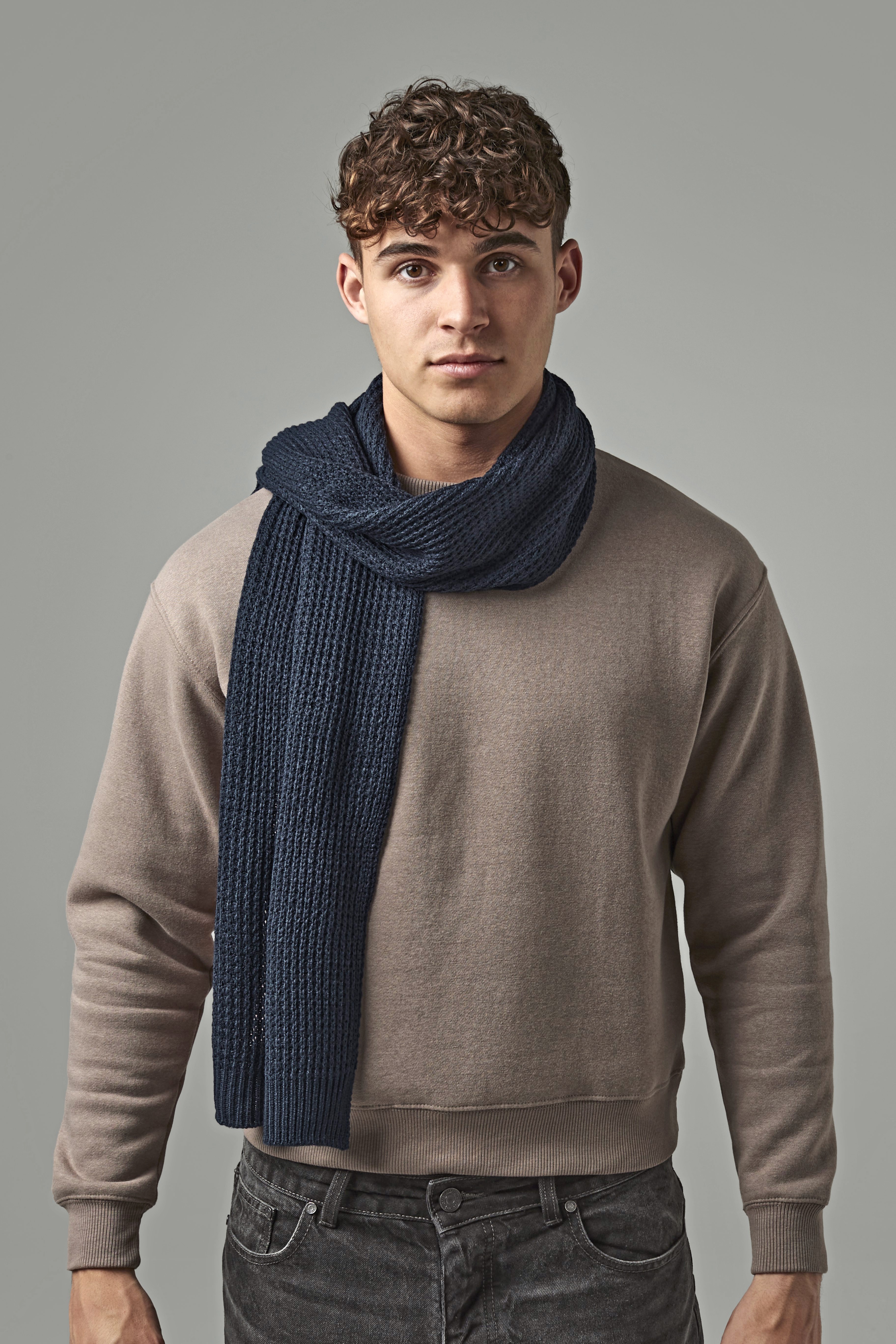 Schal – Classic Waffle Knit Scarf
