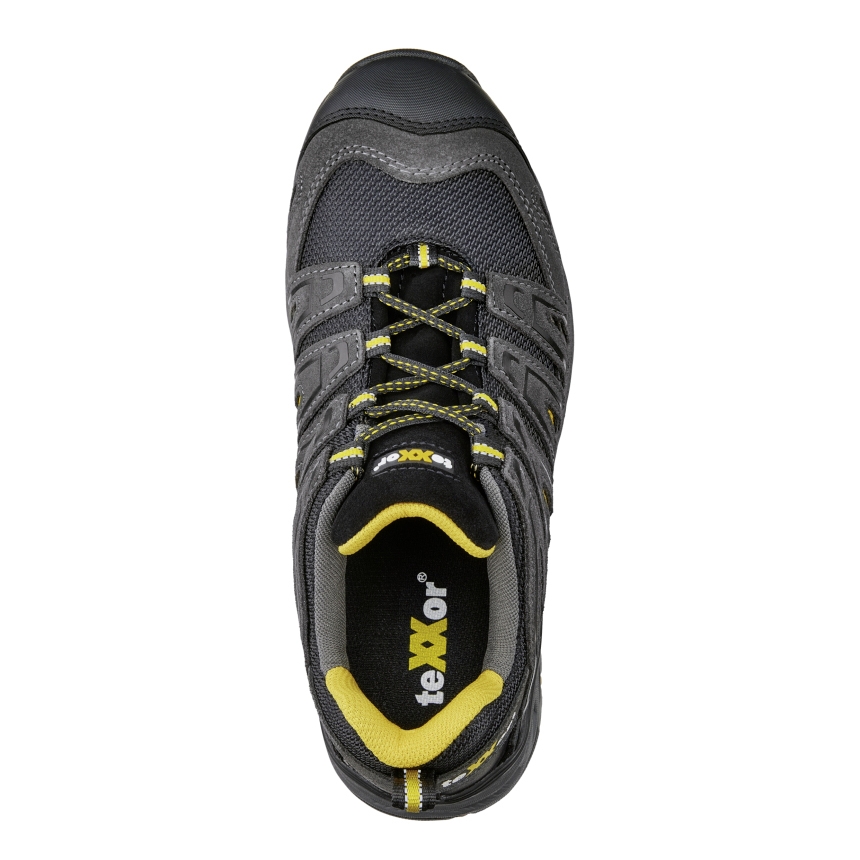 teXXor® S1-Sicherheitshalbschuhe LYON schwarz/gelb