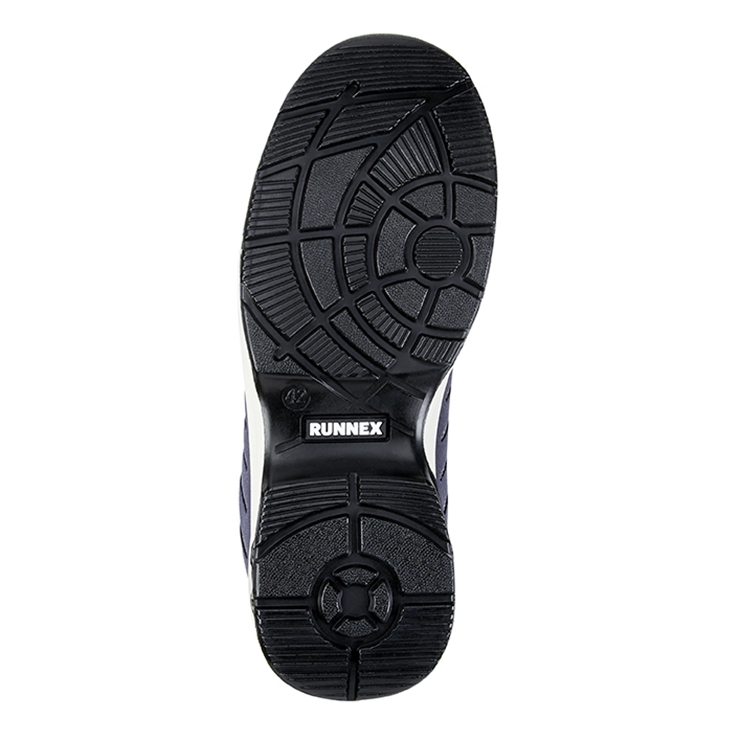 RUNNEX® S1PS-ESD-Sicherheitshalbschuhe FlexStar blau/weiß/grau