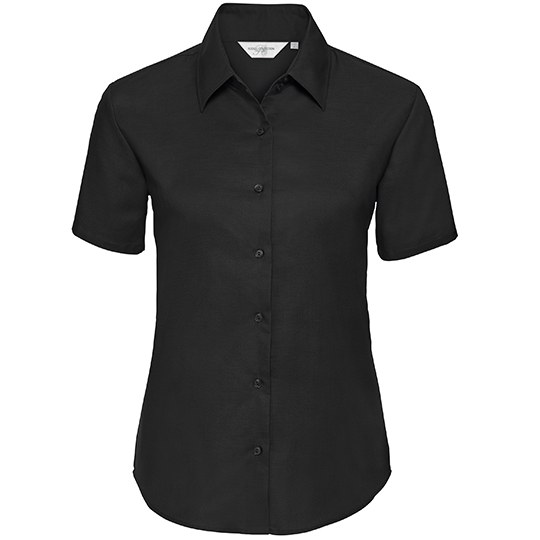 Hemd – Ladies' Short Sleeve Tailored Oxford Shirt