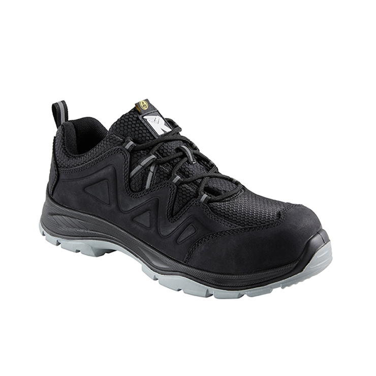 RUNNEX® S3S-ESD Sicherheitshalbschuhe SmartStar schwarz/grau