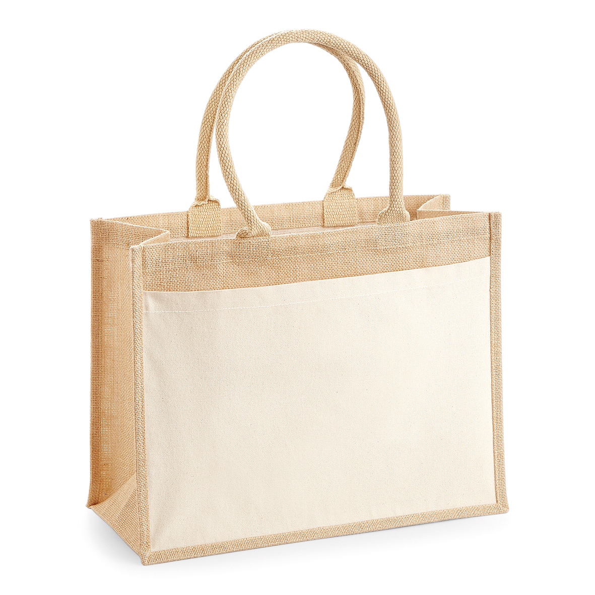 Tasche – Cotton Pocket Jute Shopper