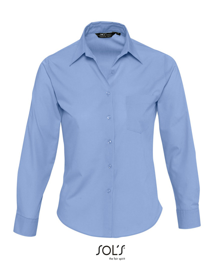 Bluse – Popeline-Blouse Executive Long Sleeve