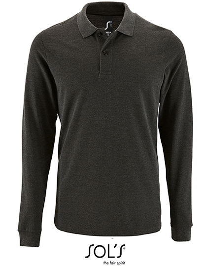Men´s Long-Sleeve Piqué Polo Shirt Perfect