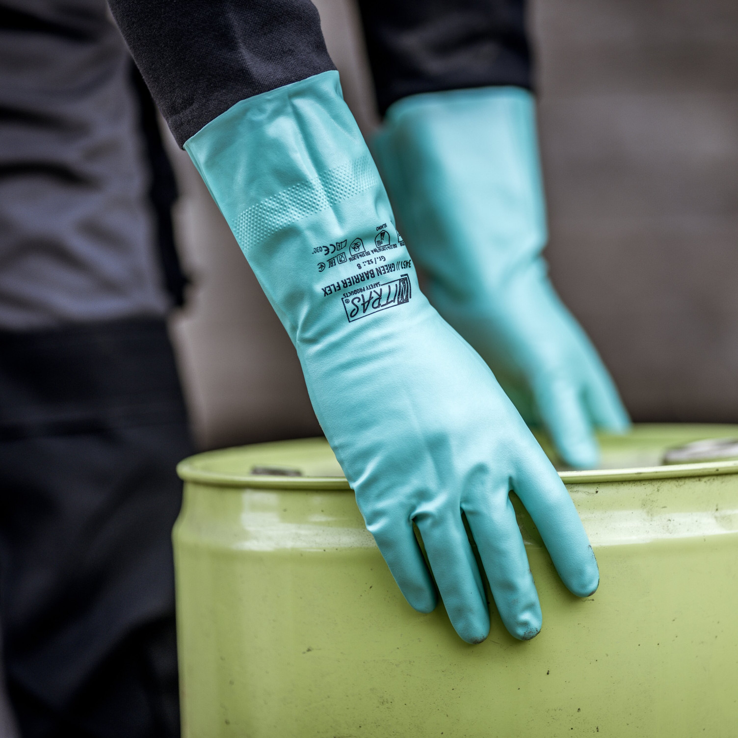 Handschuh GREEN BARRIER FLEX Chemikalienschutzhandschuhe