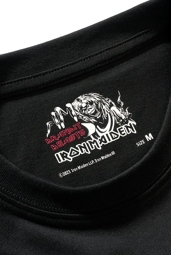 Iron Maiden T Shirt Eddy Glow
